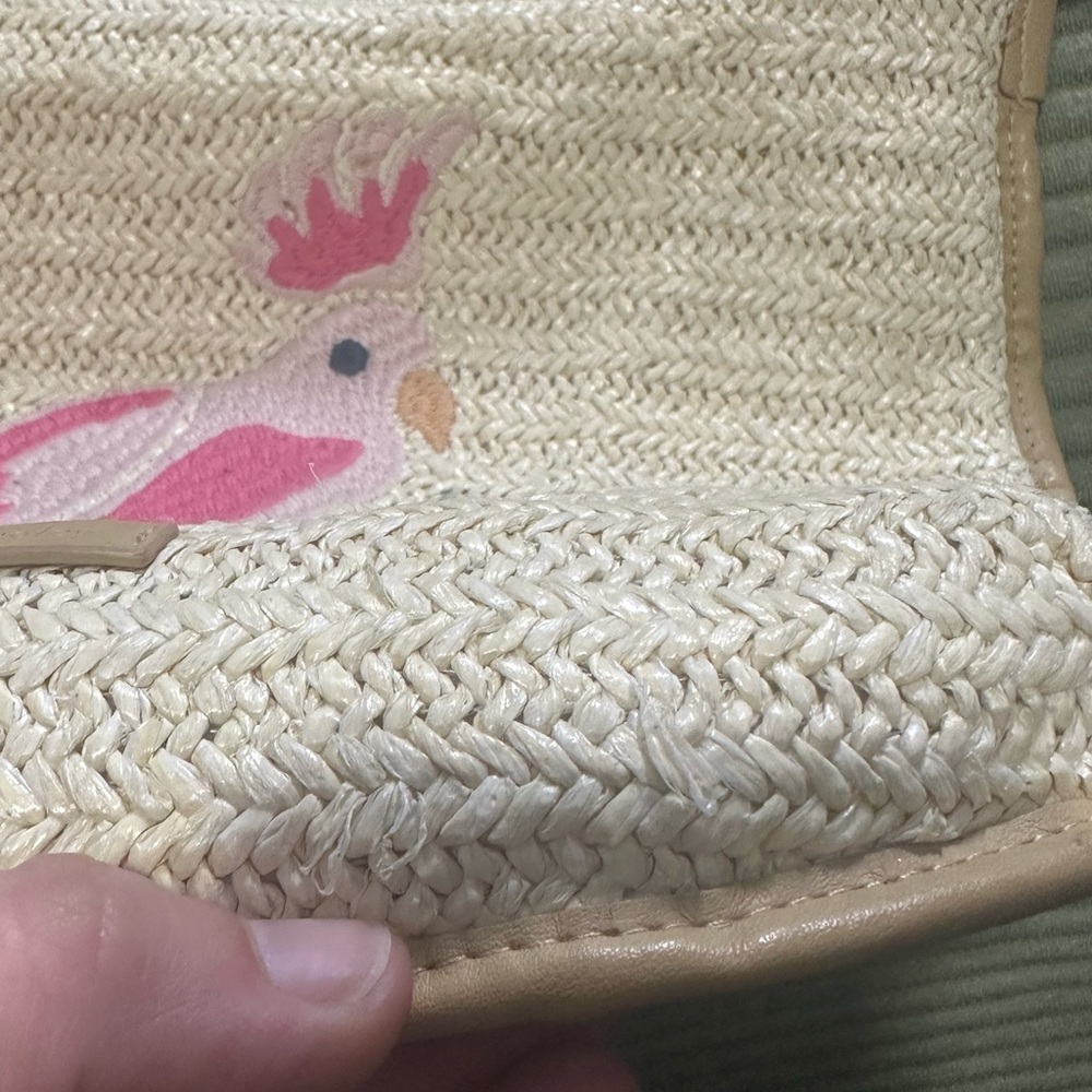Vera Bradley crossbody bird parrot summer handbag bag purse - Picture 10 of 11